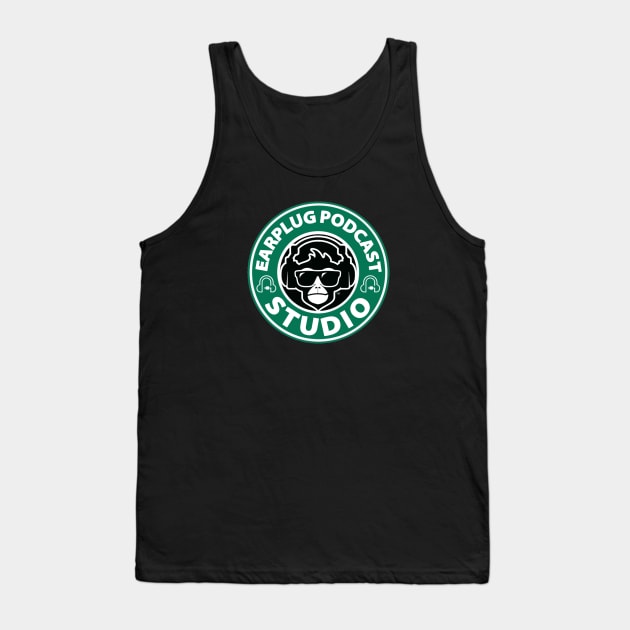 Earplug Starbucks logo tee Tank Top by EarplugPodcastNetwork